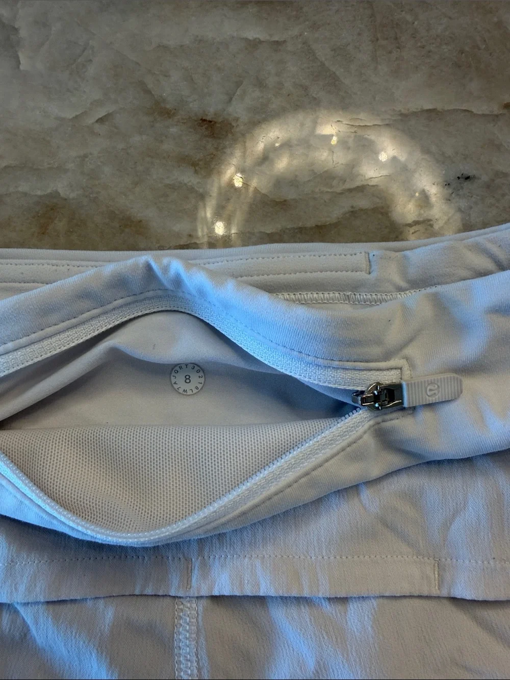 lululemon athletica White Women's Speed Up Low-Rise Lined Short 2.5”